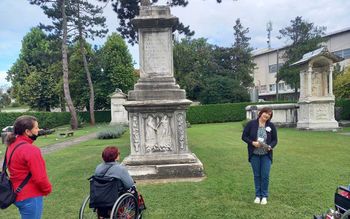 Ogled Rimske nekropole, pivovarne in Rogle