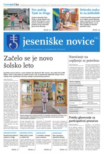Jeseniške novice, 3. september 2021-15