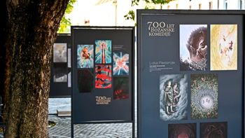 Na Glavnem trgu razstava inspirirana z Božansko komedijo