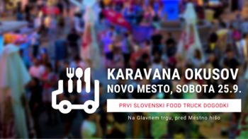 V Novo mesto prihaja Karavana okusov z ulično hrano