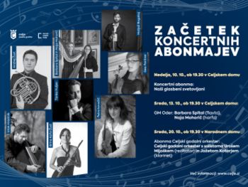 V Celju brezplačni koncertni abonmaji