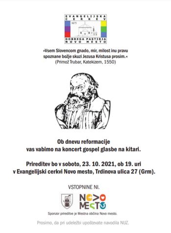 KONCERT OB DNEVU REFORMACIJE