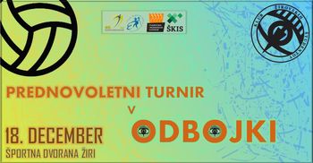 Prednovoletni turnir v odbojki
