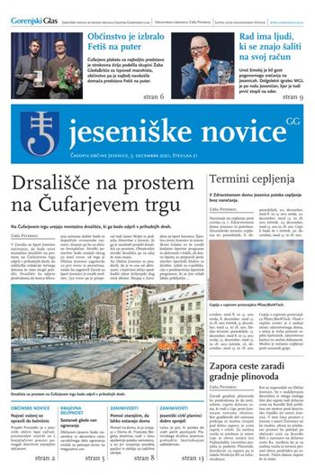 Jeseniške novice, 3. december 2021