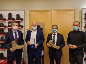 Minister Tonin na obisku v Žireh