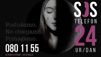 Če se znajdete v stiski, pokličite na SOS telefon
