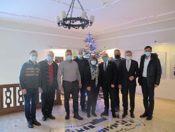 Srečanje zgornjegorenjskih županov s predsednikom Olimpijskega komiteja Slovenije