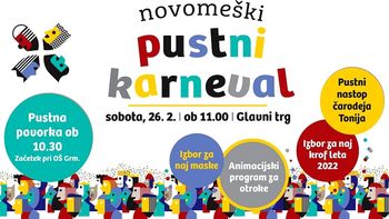 V Novo mesto se vrača pravi pustni karneval