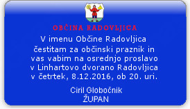Praznik Občine Radovljica 11. december