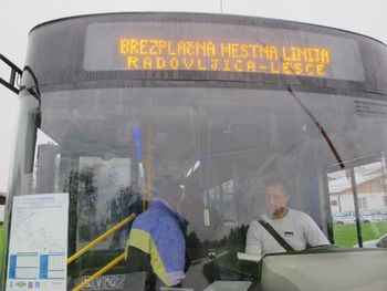 Vožnja z mestnim avtobusom