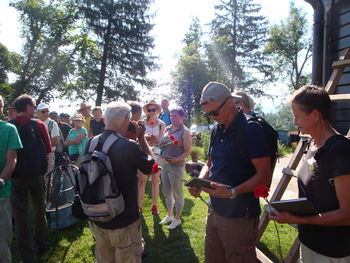 Drugi pohod po poti spominov na leto 1991 na Vrhniki – memorial Toneta Jesenka.