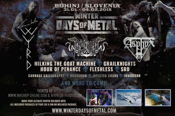 Dobrodošli na festivalu Winter Days of Metal 2018