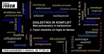 Urbani FORUM / Pojem dialektike od Hegla do Marksa – gospodar in hlapec ter razredni boj