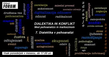 Urbani FORUM / Dialektika v psihoanalizi