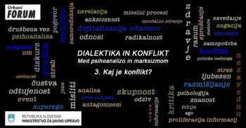 Urbani FORUM / Kaj je konflikt? Protislovje, negacija ter dialektika odprave