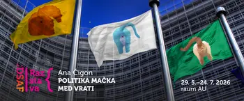 Odprtje razstave Ana Čigon: POLITIKA MAČKA MED VRATI