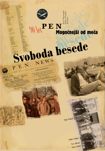 Otvoritev razstave "Svoboda besede", 90 let Slovenskega centra PEN