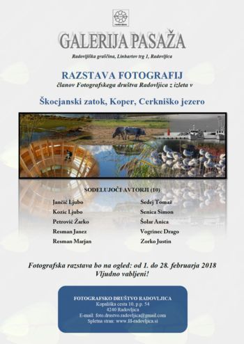 Fotografska razstava "Foto izlet 2017"