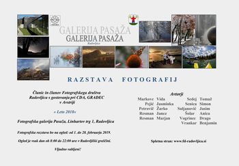 Fotografska razstava "Leto 2018"