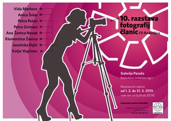 "Marec", 10. fotografska razstava fotografinj FD Radovljica