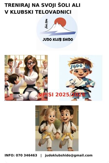 Vpisi v vadbo Juda 2025/2026
