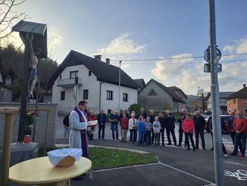 Žegnanje križa v Razorih