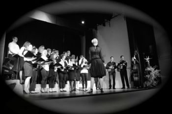 MePZ LIvRA je zapel s Šaleškim študentskim oktetom