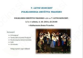 7. LETNI KONCERT FD VRANSKO