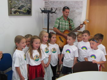 Podpis pogodbe med občino Vojnik in CM Celje d.d., za izgradnjo nizkoenergetskega vrtca Vojnik