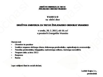 VABILO
