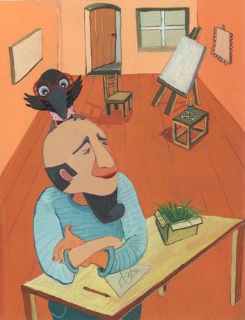 Kako je vranček Koki postal čuvaj galerijske zbirke - predstavitev didaktične slikanice v KGLU Kako je vranček Koki postal čuvaj galerijske zbirke - predstavitev didaktične slikanice v KGLU