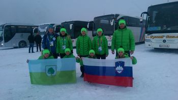 Otvoritev mednarodnih zimskih iger šolarjev 