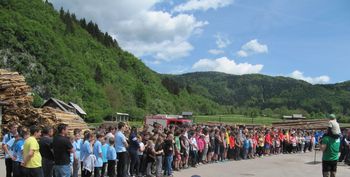 ORIENTACIJSKI  POHOD GASILSKE MLADINE GZ BLED BOHINJ