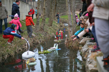 Gregorčki prvič zapluli po rafolškem Vrševniku