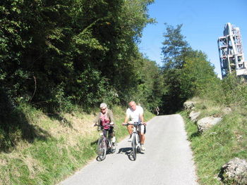 Simbioza giba v Občini Kanal ob Soči- kolesarjenje skozi Krstenice v Kanal