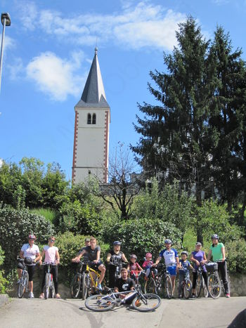 Kolesarski izlet članov ŠKD Bregar
