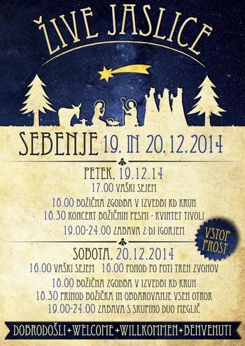 ŽIVE JASLICE 2014 - Sebenje