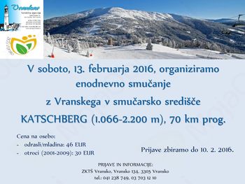 SMUČANJE NA KATSCHBERGU