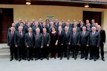 Moški pevski zbor o potepu, koncertu in jubileju