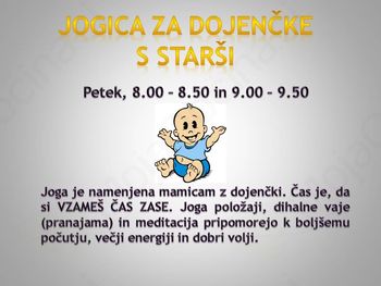 Jogica za mamice z dojenčki