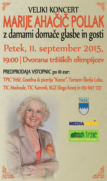 TRŽIČANKA SEM. V TRŽIČU SEM ZAČELA IN V TRŽIČU BOM TUDI KONČALA.