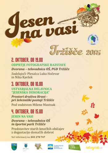 USTVARJALNE DELAVNICE "JESENSKE DEKORACIJE" 