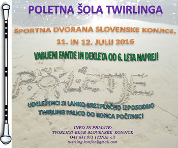 POLETNA ŠOLA TWIRLINGA