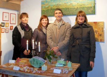 Umetniški atelje  White cow (Bela krava)