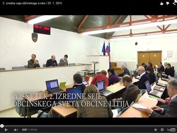 Nove video vsebine: Info oddaja 30. 1. 2015, 2. izredna seja občinskega sveta / 29. 1. 2015 