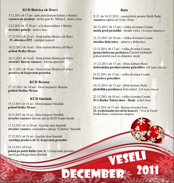 Veseli december v Rušah