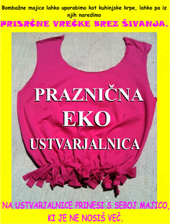 Praznična eko ustvarjalnica