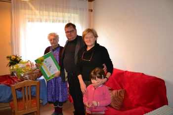 90 let Štefane Kacjan iz Starš
