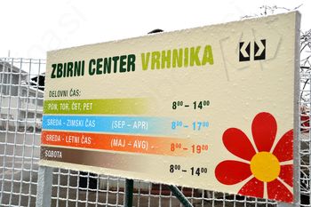 Vrhniška komunala vas obvešča