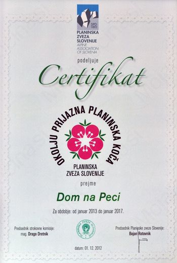 OKOLJU PRIJAZNA PLANINSKA KOČA